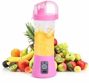 Portable Electric Fruit Juicer  Smoothie Blender