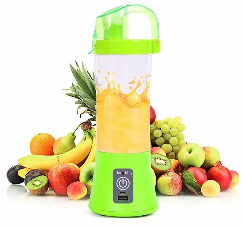 Portable Electric Fruit Juicer  Smoothie Blender