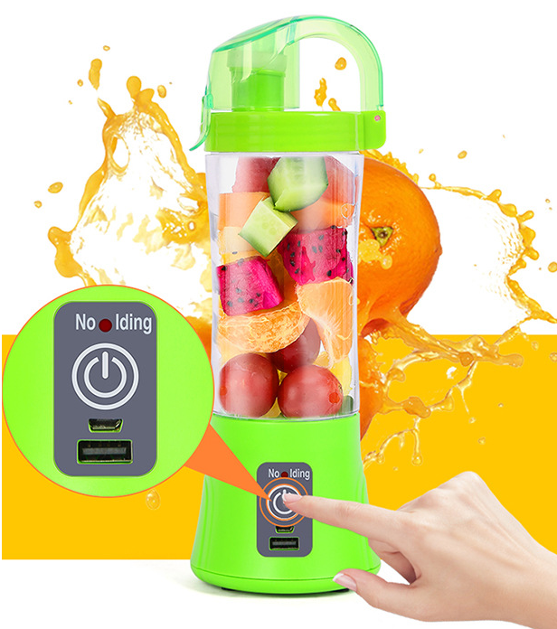 Portable Electric Fruit Juicer  Smoothie Blender