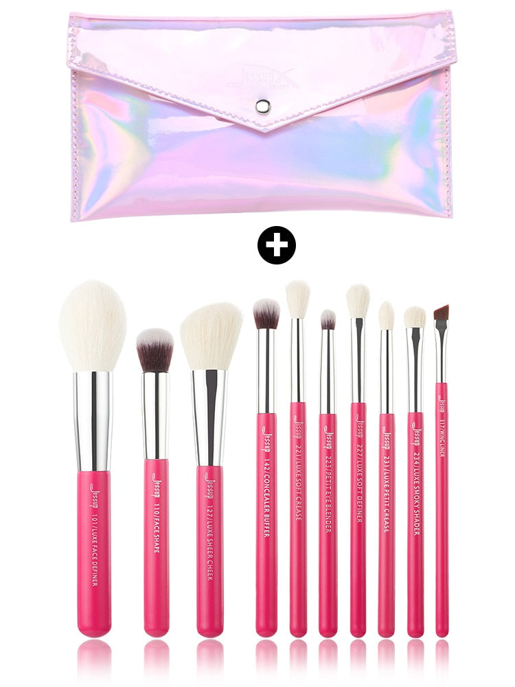 Jessup Makeup brushes set ,6- 25pcs