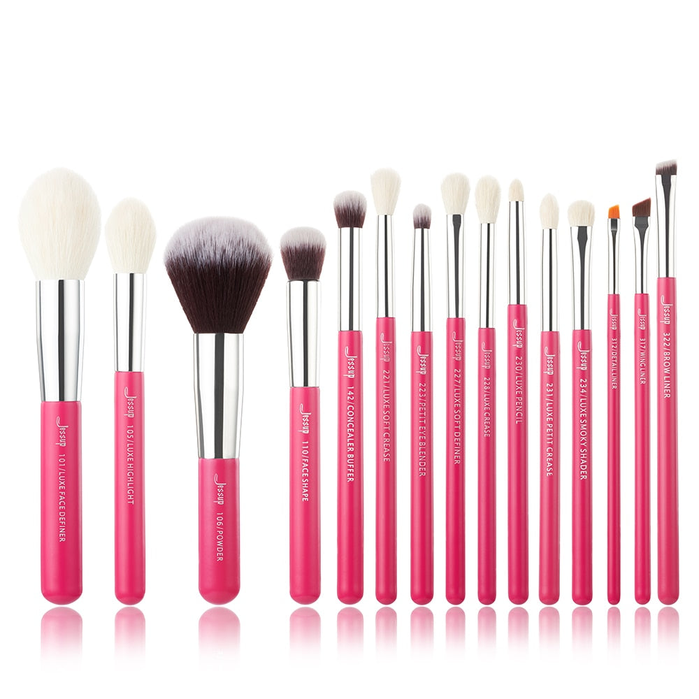 Jessup Makeup brushes set ,6- 25pcs