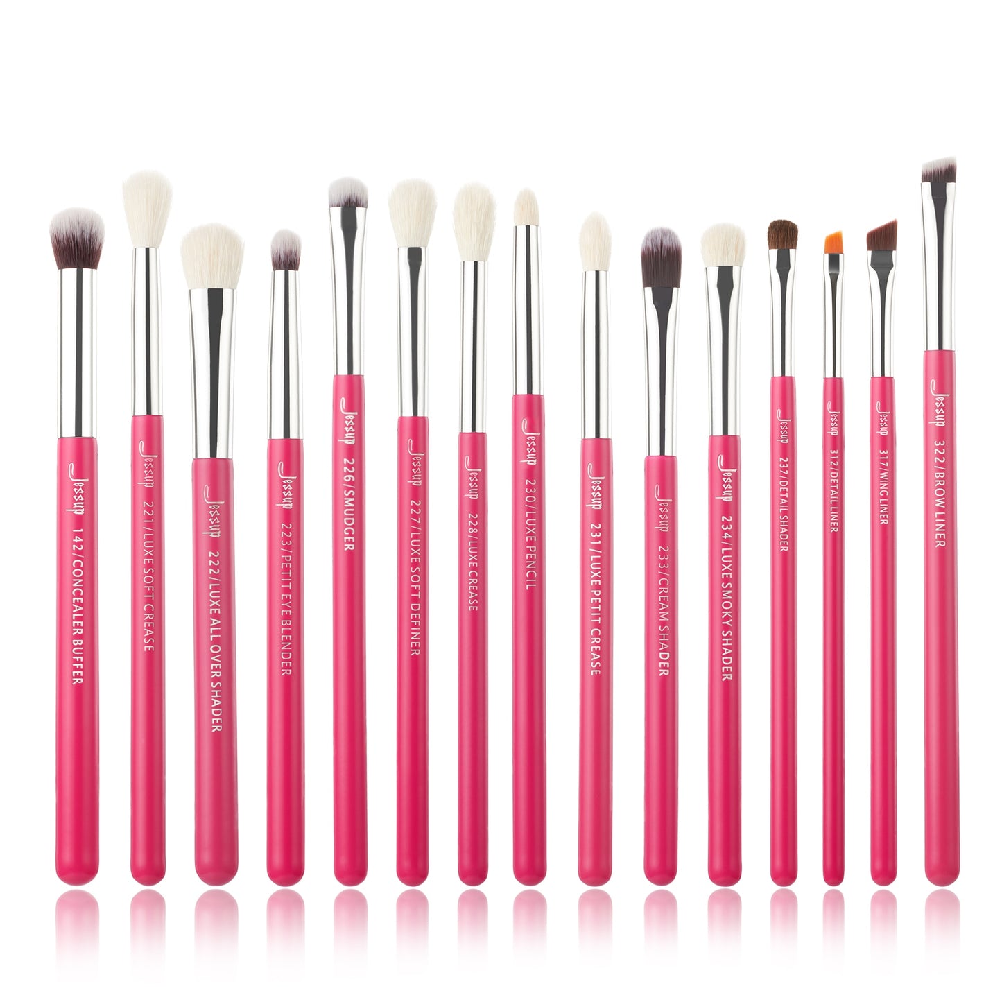 Jessup Makeup brushes set ,6- 25pcs