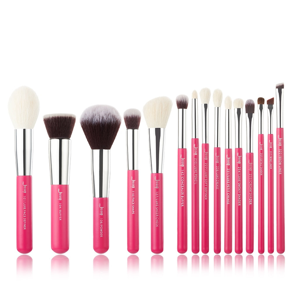 Jessup Makeup brushes set ,6- 25pcs