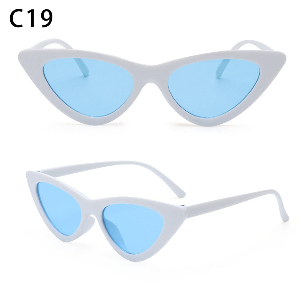 1PC Sexy Cat Eye Triangle Sunglasses