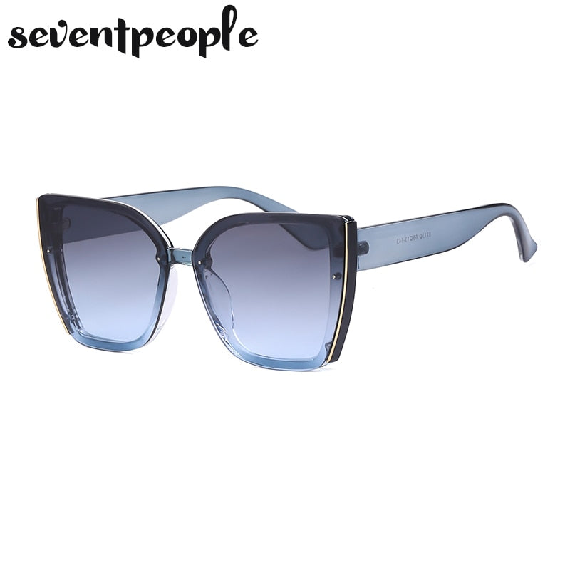 Oversized Cat Eye Sunglasses Women 2022