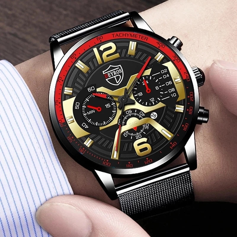 Bracelets Watches Men Stainless Steel