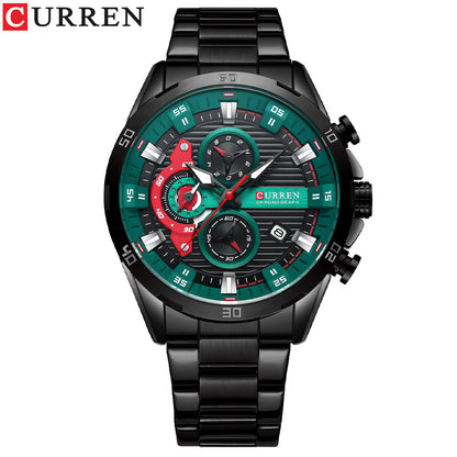 CURREN Nouvelles Montres Homme Chronographe