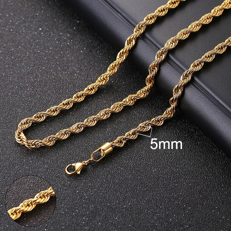 Vnox Cuban Chain Necklace