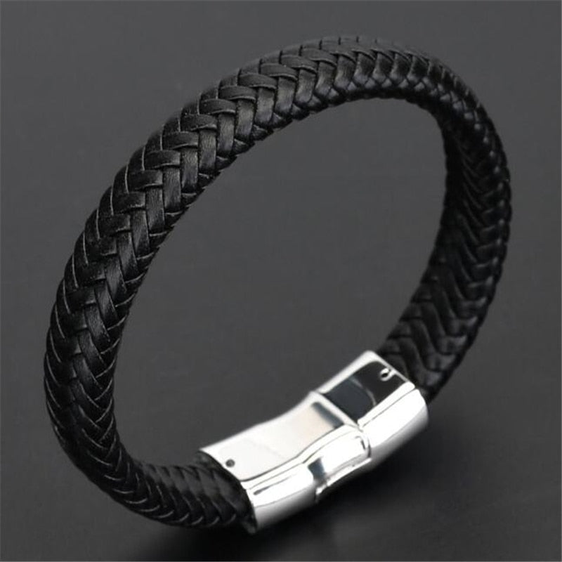 ZOSHI Trendy Genuine Leather Bracelets