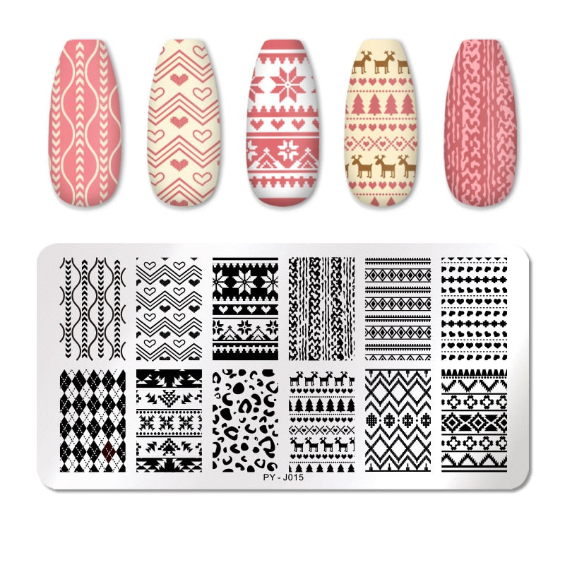 PICT YOU 12*6cm Nail Art Templates