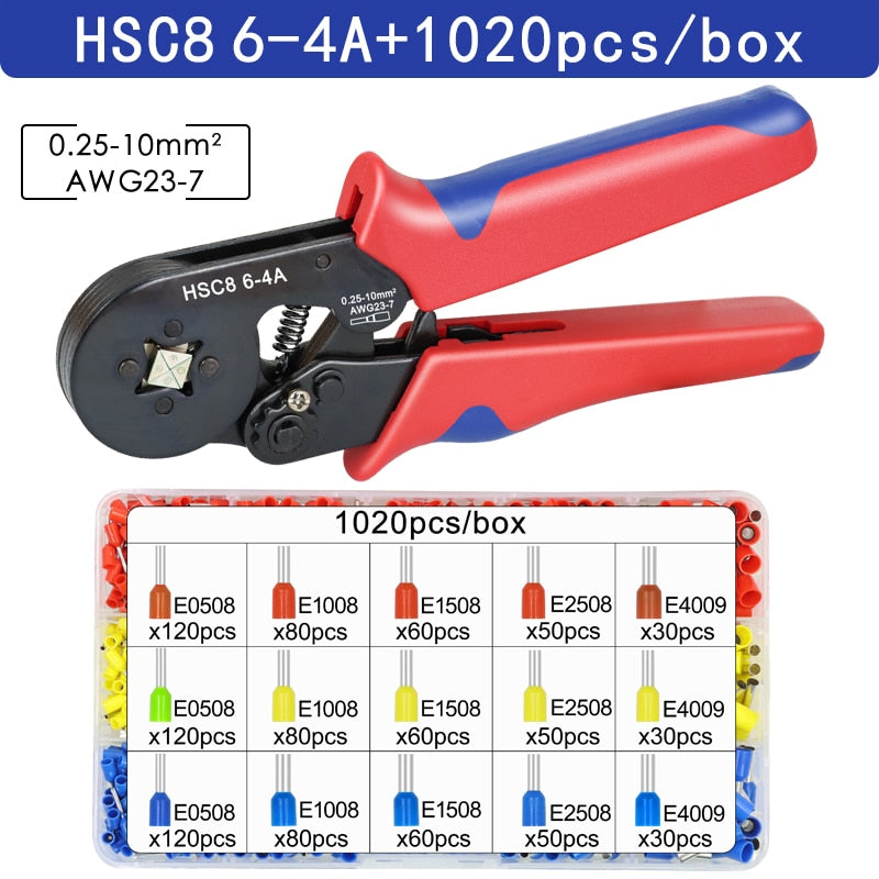 Tubular Terminal Crimping Tools Mini Electrical