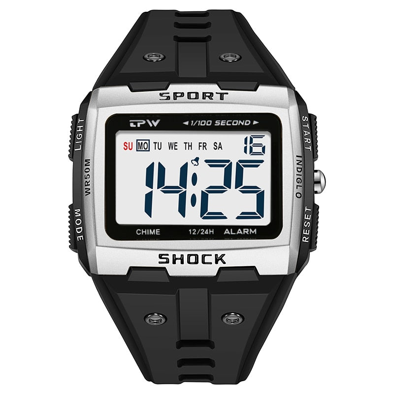 Water Resistant Men Digital Watch