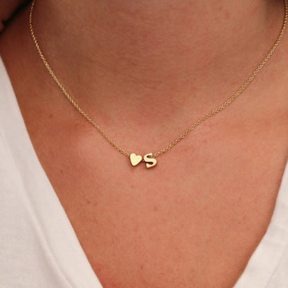 SUMENG Tiny Heart Necklace