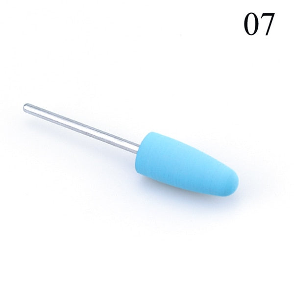 1pcs Silicone Nail Drill Milling Cutter