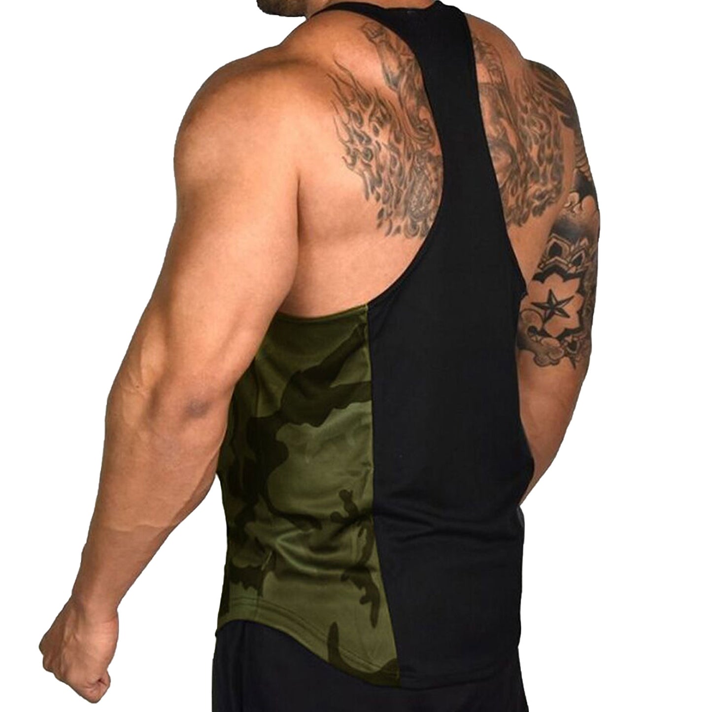 Gym Mens Bodybuilding Camo