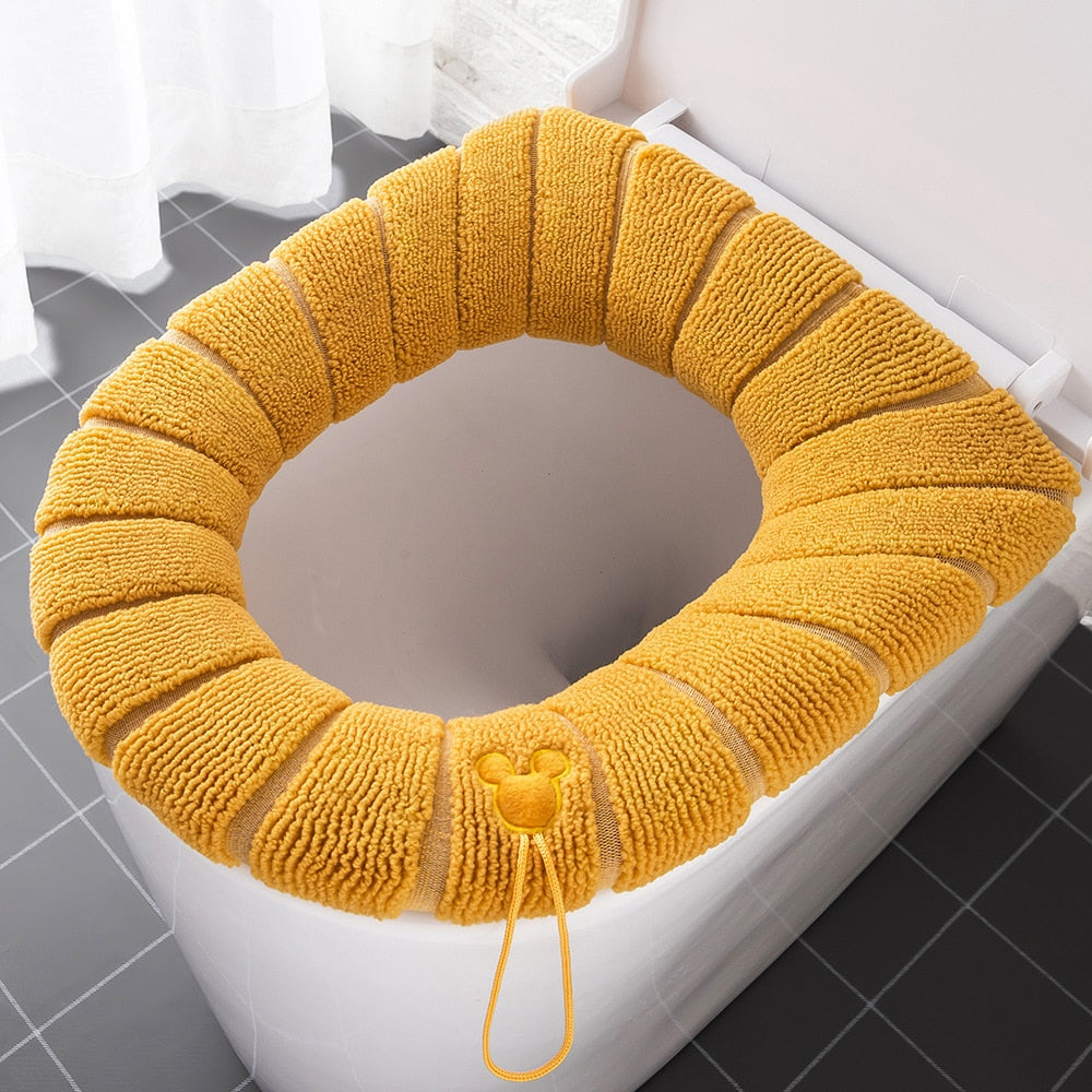 Couverture de siège de toilette chaude Closestool Mat 1Pcs