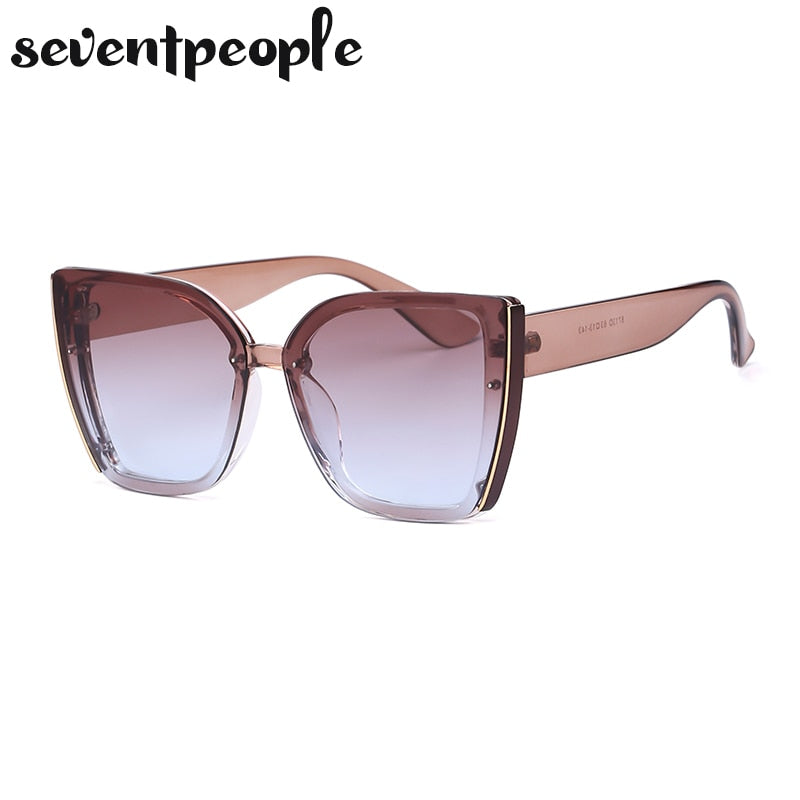 Oversized Cat Eye Sunglasses Women 2022