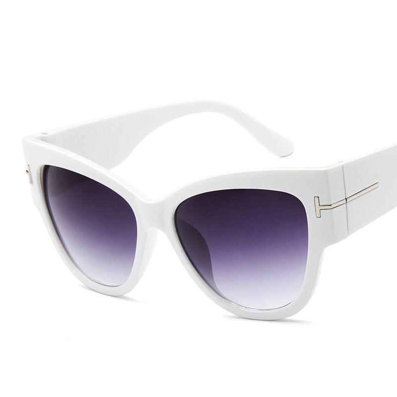 FSQCE Nouvelles lunettes de soleil Cat Eye pour femmes