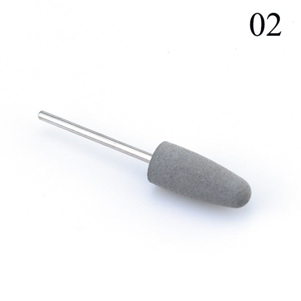 1pcs Silicone Nail Drill Milling Cutter