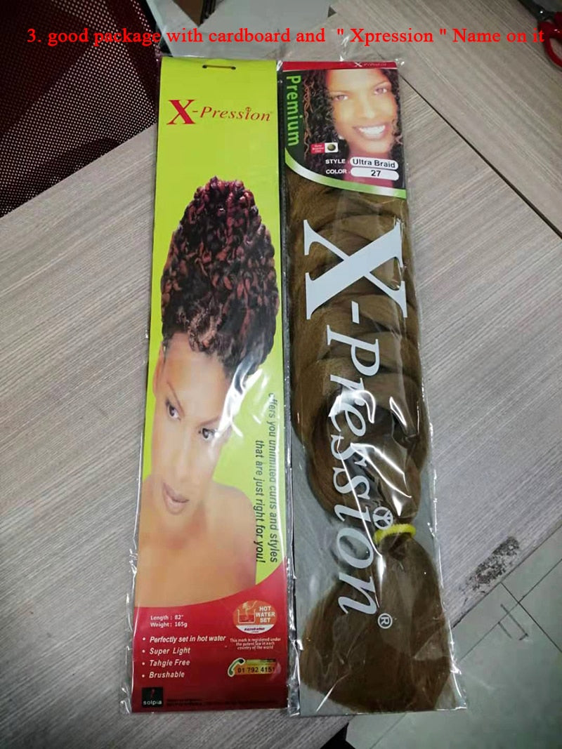 82 Inch 165g/Pack Synthetic Crochet Hair