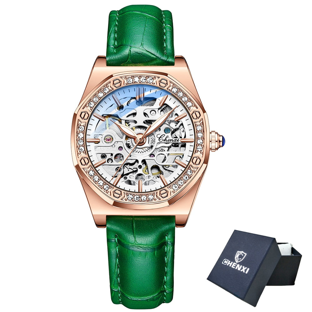 CHENXI New Women Automatic Mechanical Watch