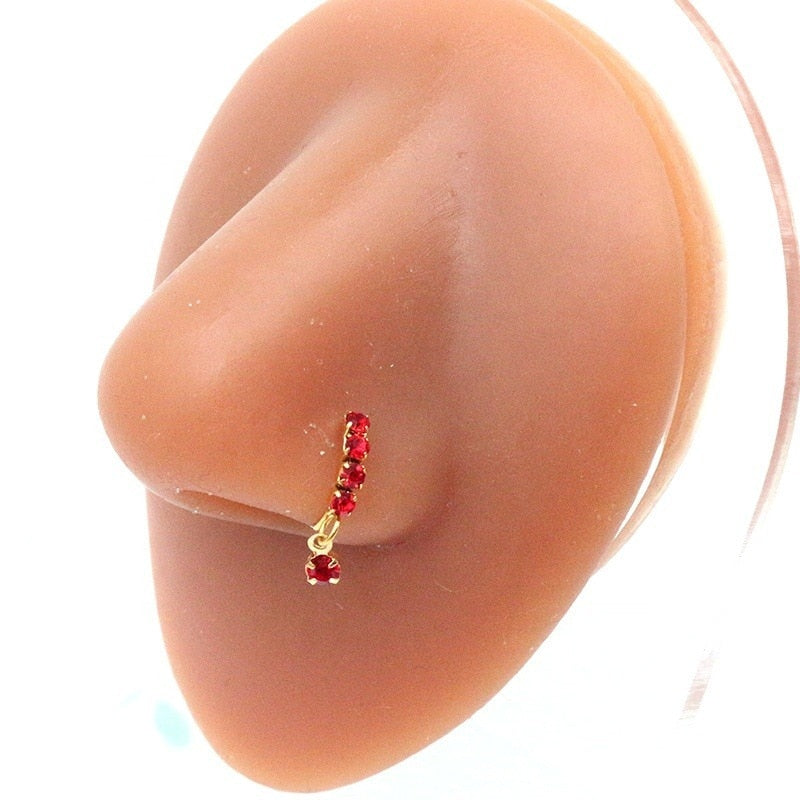 Piercing Nose Ring stone