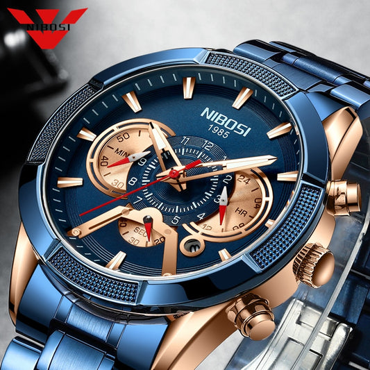 NIBOSI 2022 Montres Homme