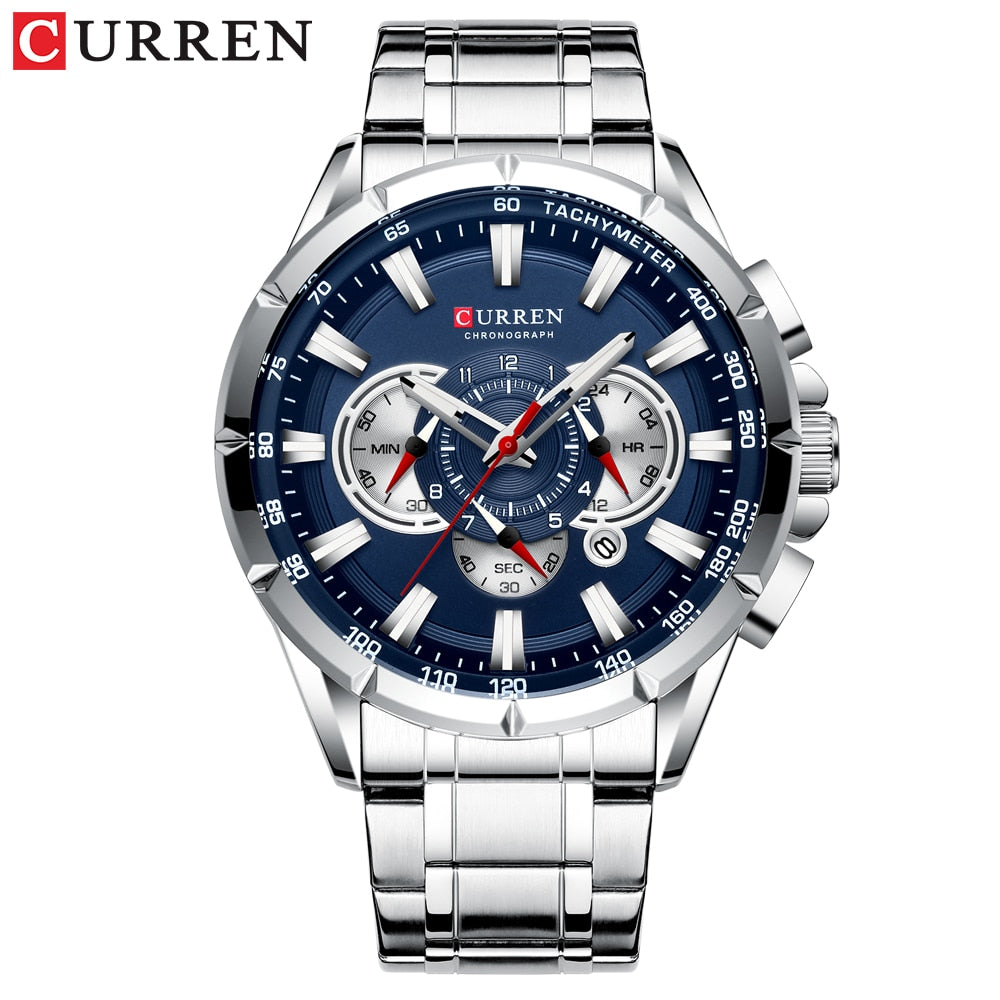 CURREN New Casual Sport Chronograph