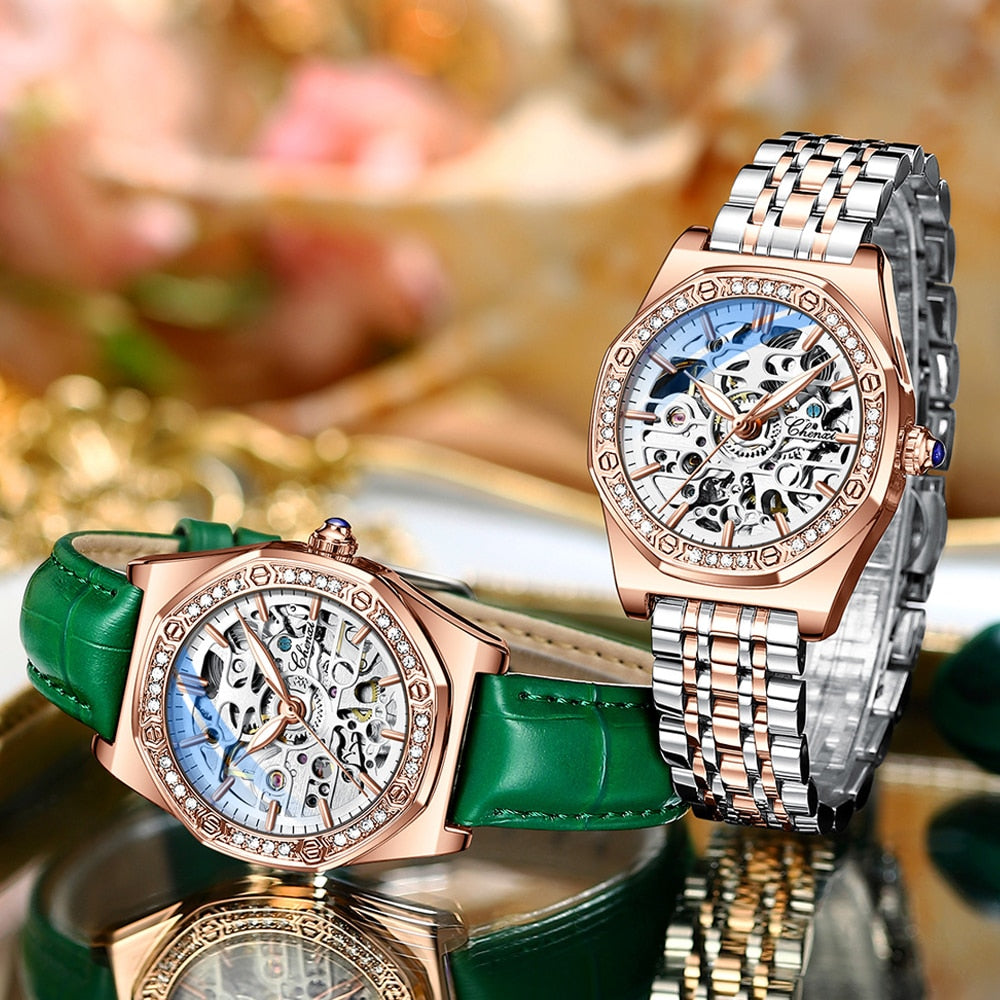 CHENXI New Women Automatic Mechanical Watch