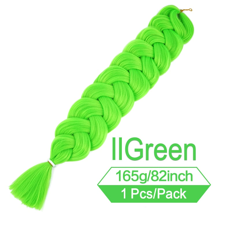 82 Inch 165g/Pack Synthetic Crochet Hair