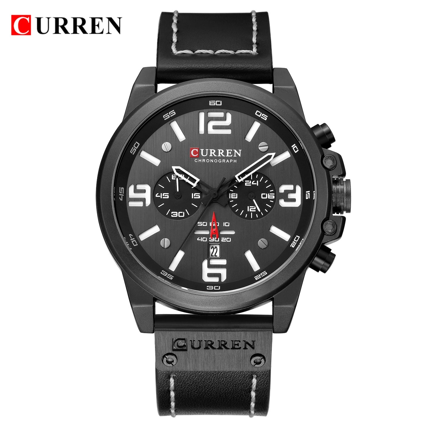 CURREN Montres Homme Top Marque de Luxe