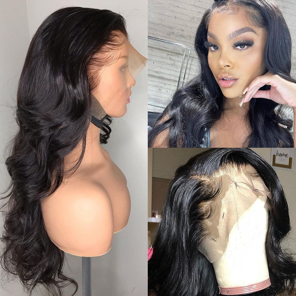 Body Wave Swiss Lace Front Human Hair