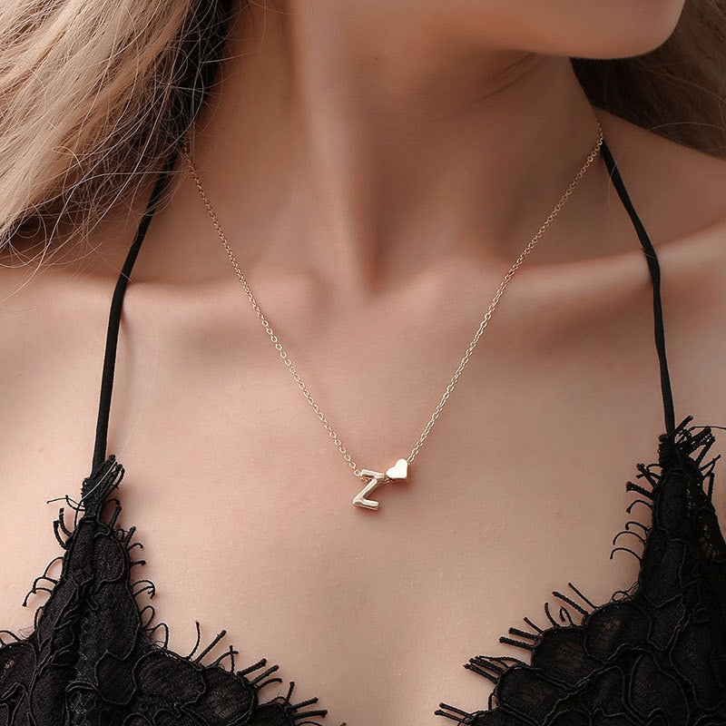 SUMENG Tiny Heart Necklace