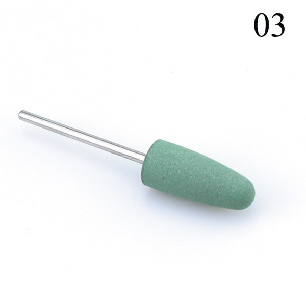 1pcs Silicone Nail Drill Milling Cutter