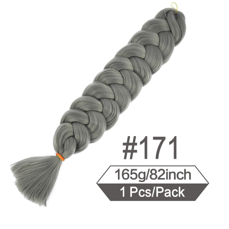 82 Inch 165g/Pack Synthetic Crochet Hair