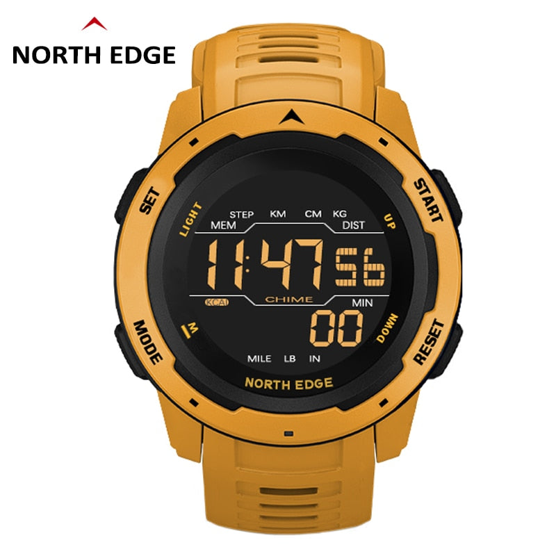 NORTH EDGE Montre numérique pour homme