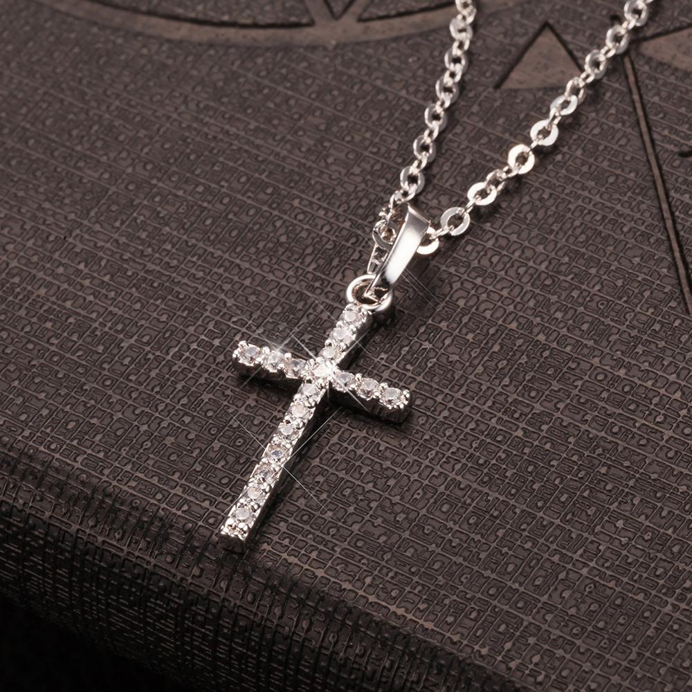 Collier pendentif pendentif croix mode