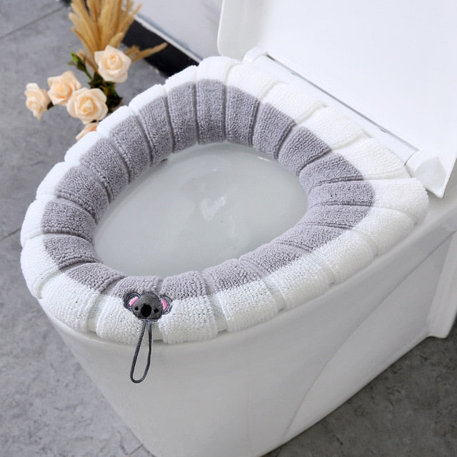 Warm Toilet Seat Cover Closestool Mat 1Pcs