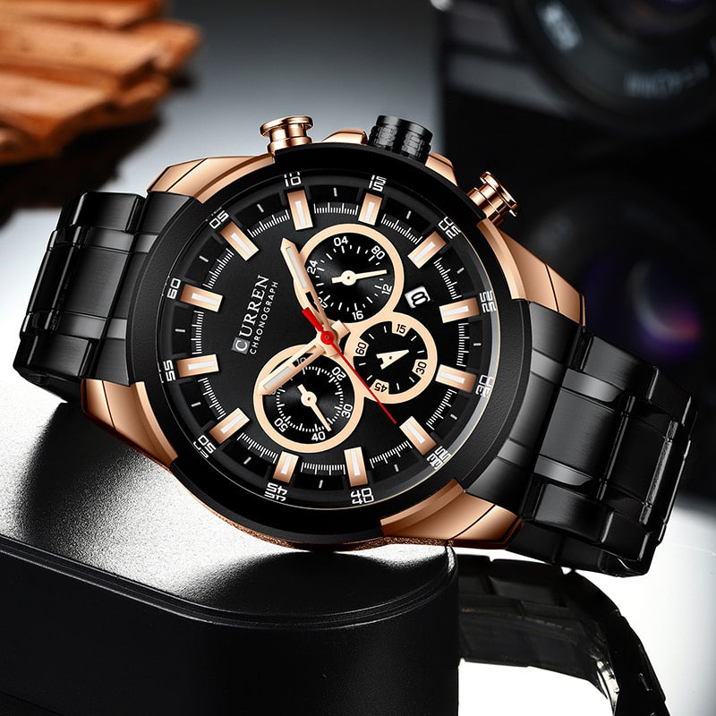 CURREN Men’s Watches Top Brand