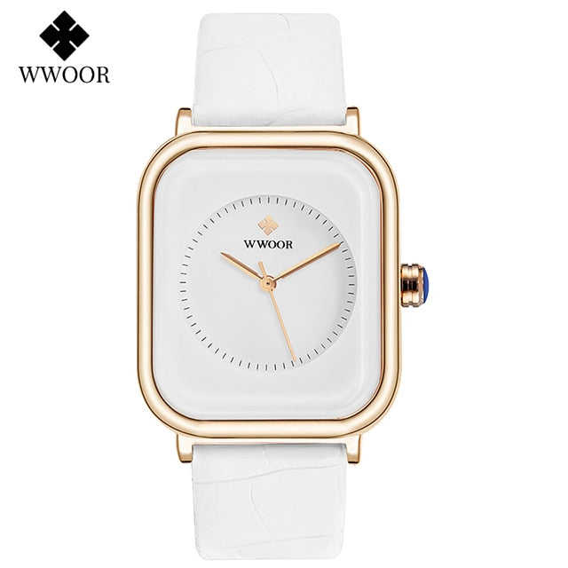 WWOOR Montres de luxe pour femmes avec diamants 2022