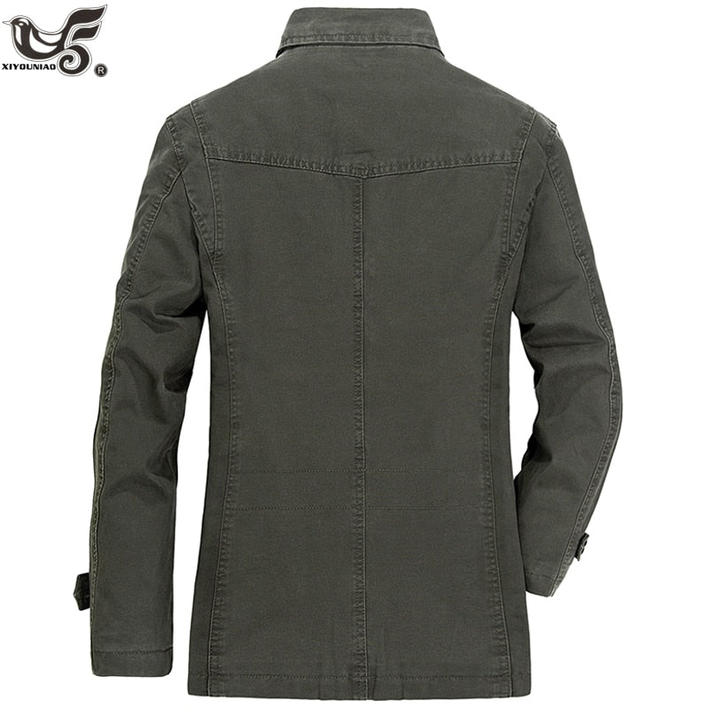 Nouveau décontracté Denim veste hommes 100% coton affaires manteau mâle marque vêtements élégant automne hiver costume Blazer Jean veste homme