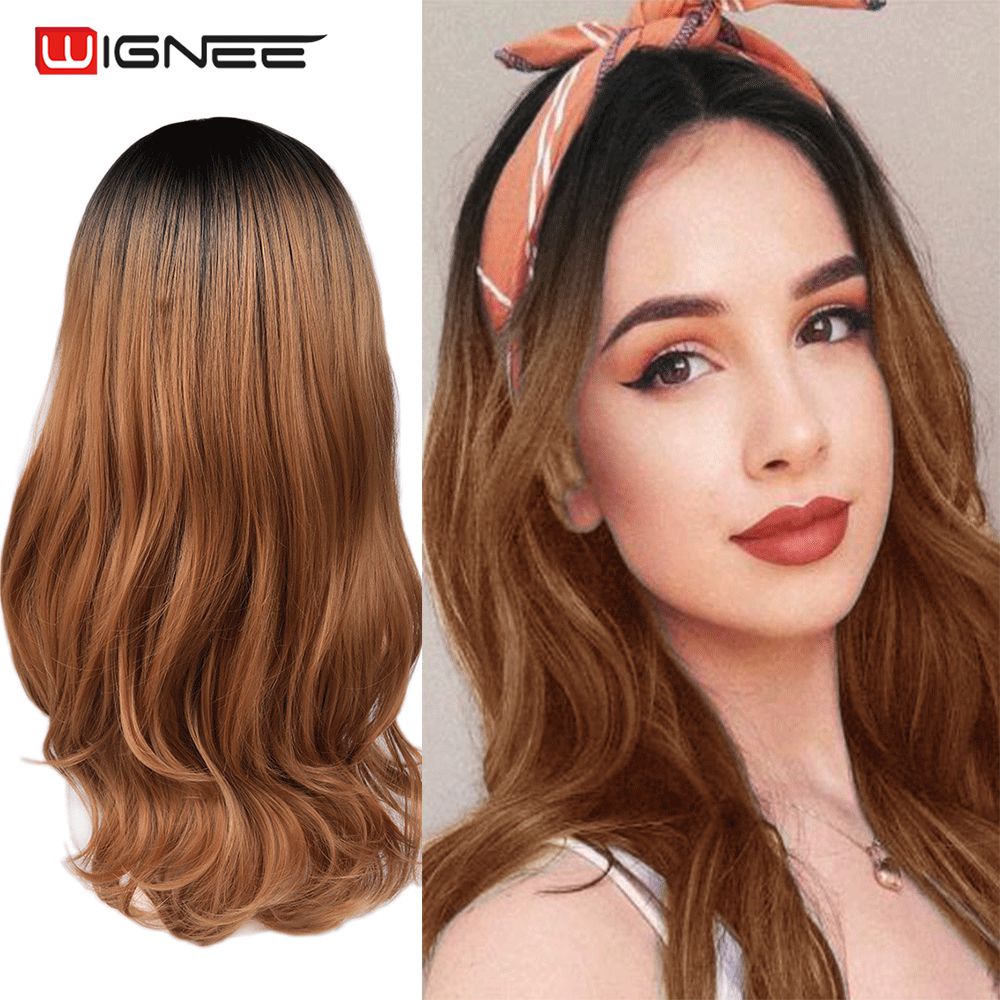 Wignee Long Wavy Synthetic Wigs