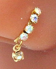 Piercing Nose Ring stone