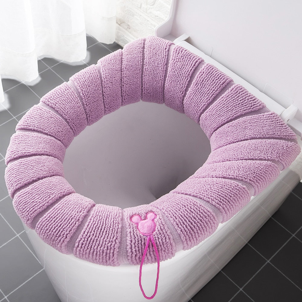 Warm Toilet Seat Cover Closestool Mat 1Pcs