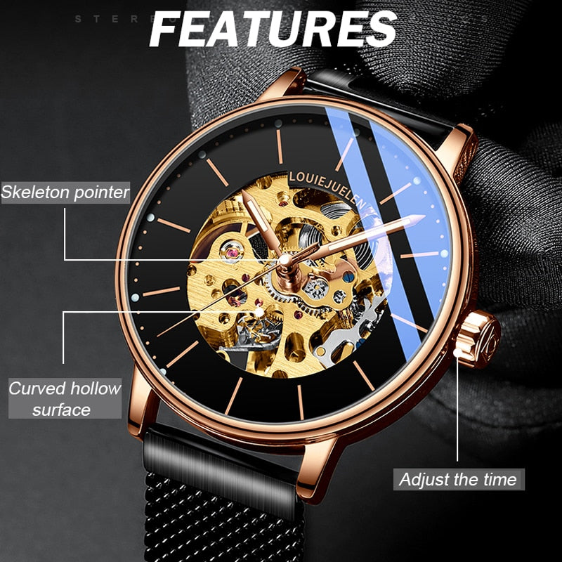 BELUSHI  Automatic Mechanical Watch