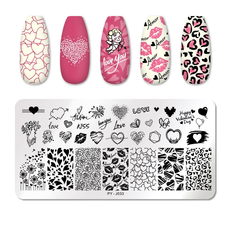 PICT YOU 12*6cm Nail Art Templates