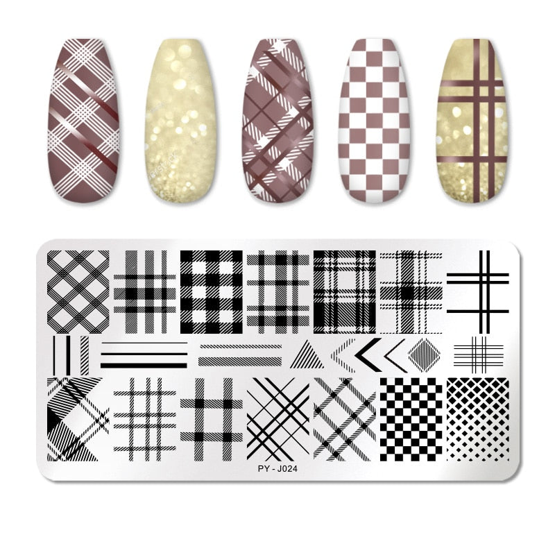 PICT YOU 12*6cm Nail Art Templates