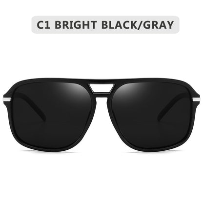 Fashion Men Cool Square Polarized Sunglasses