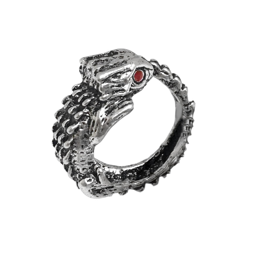 Bague Pour Femme Fille Serpent Sourire