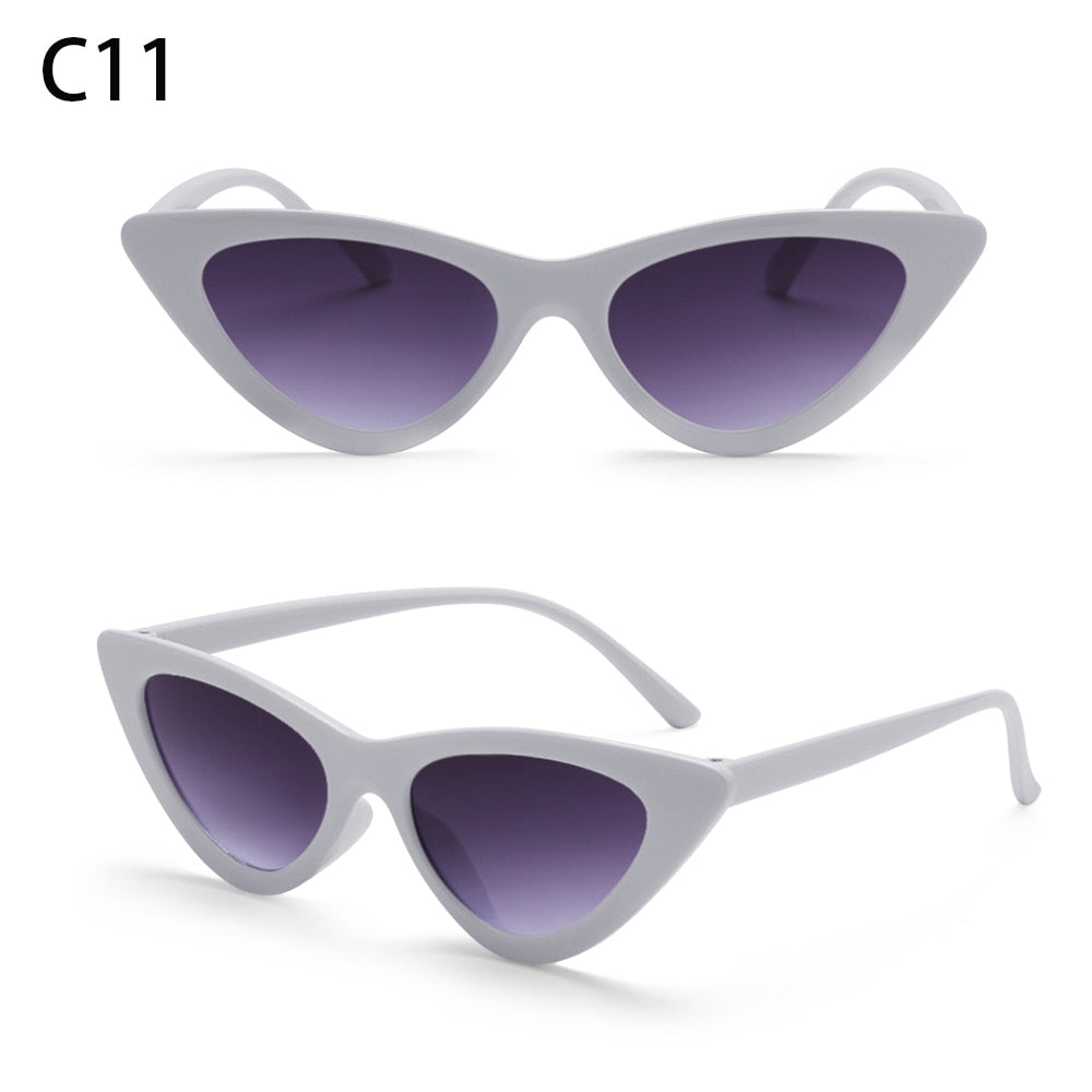 1PC Sexy Cat Eye Triangle Sunglasses